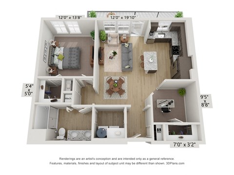 Floor plan image of A4